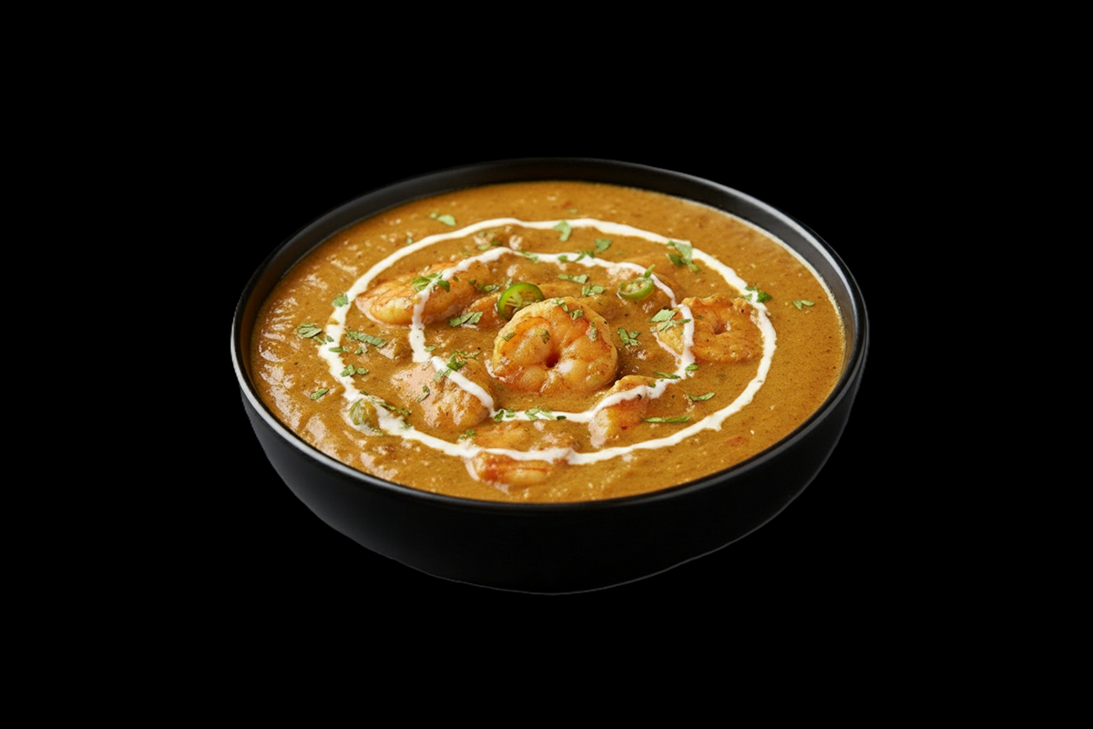Prawn Korma (C) (S) (N) (Mi)